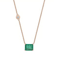 Solo Emerald Green Necklace