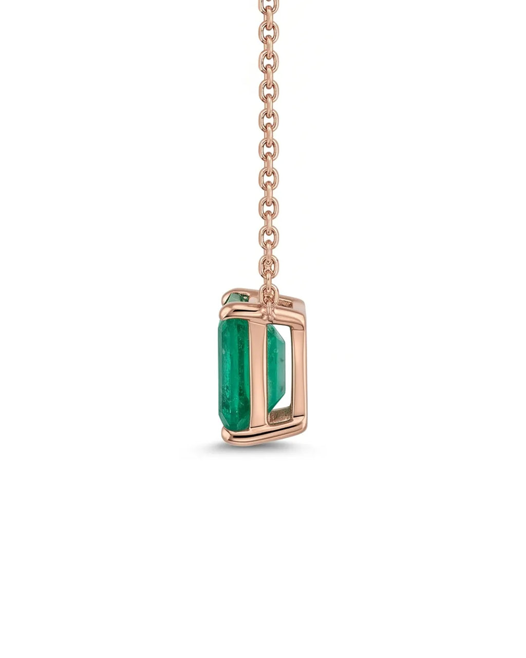 Solo Emerald Green Necklace