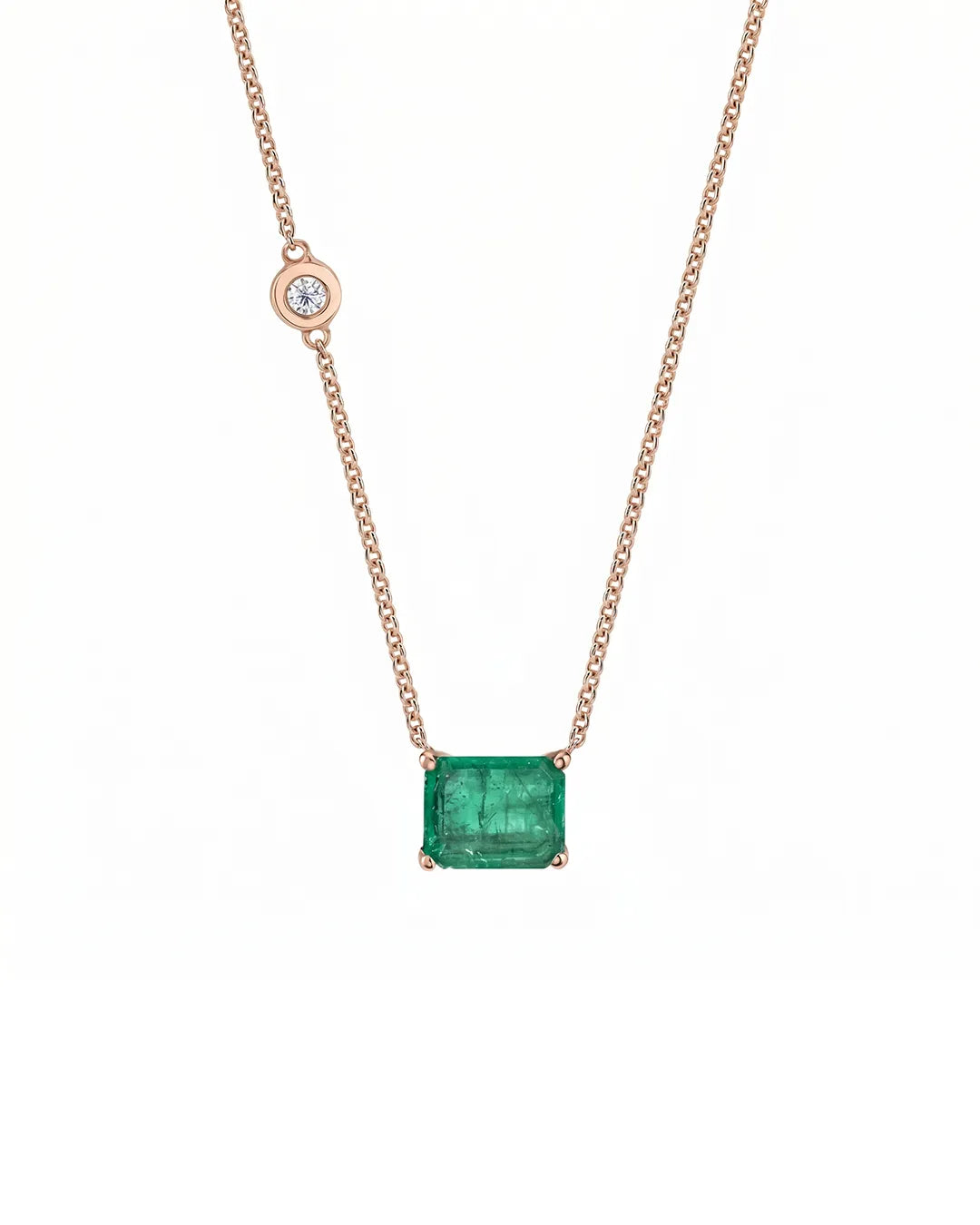 Solo Emerald Green Necklace