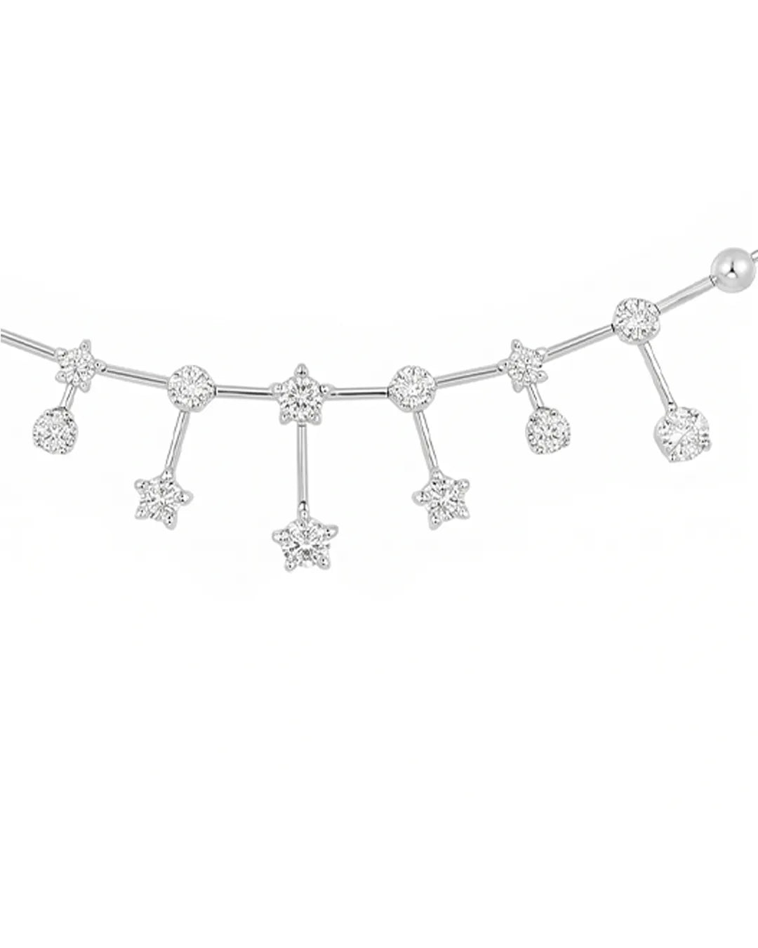 The Galaxy Lab diamond Neckalce - Lab Diamond