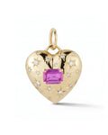 Pink Star Heart Pendant
