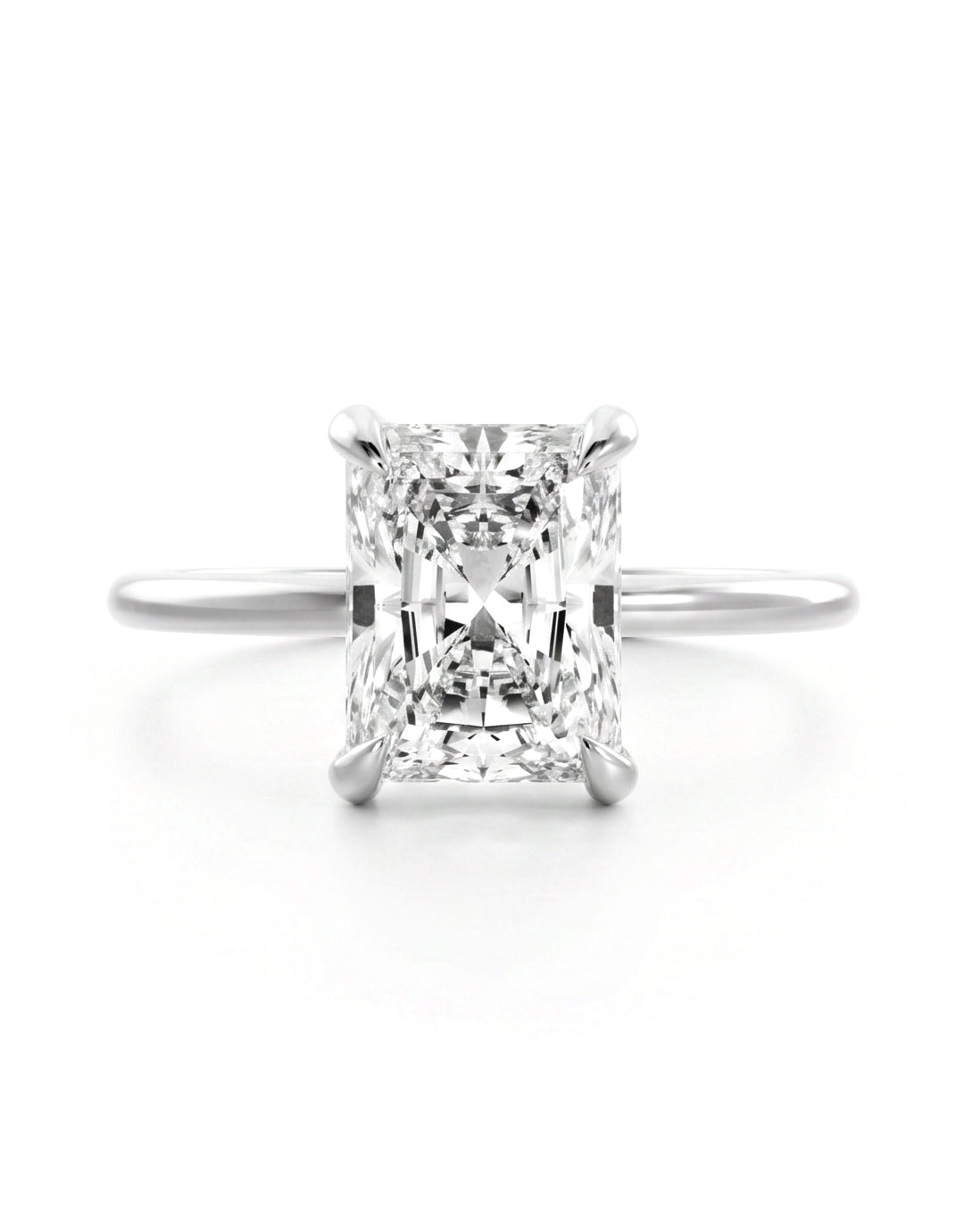 The Classic Radiant Solitaire