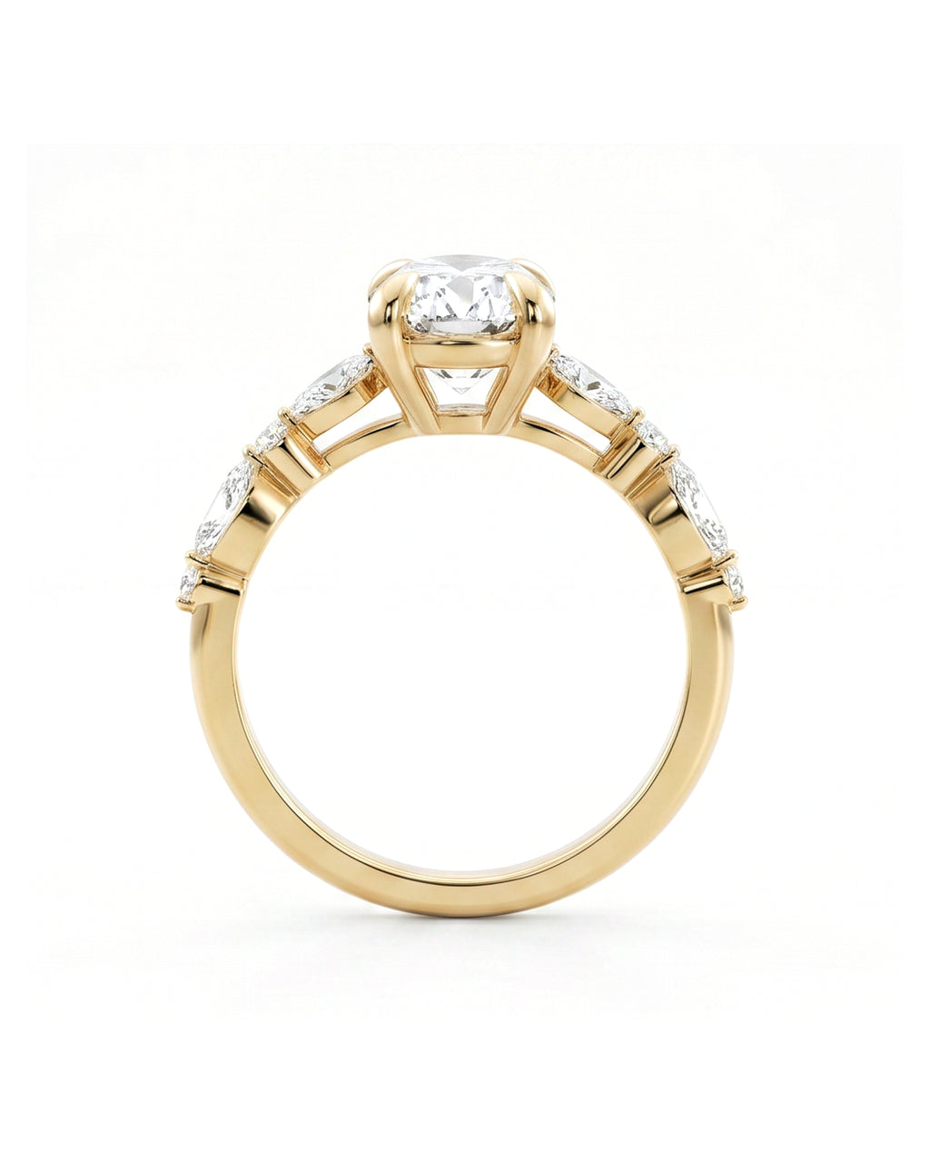 The Hero Oval Solitaire