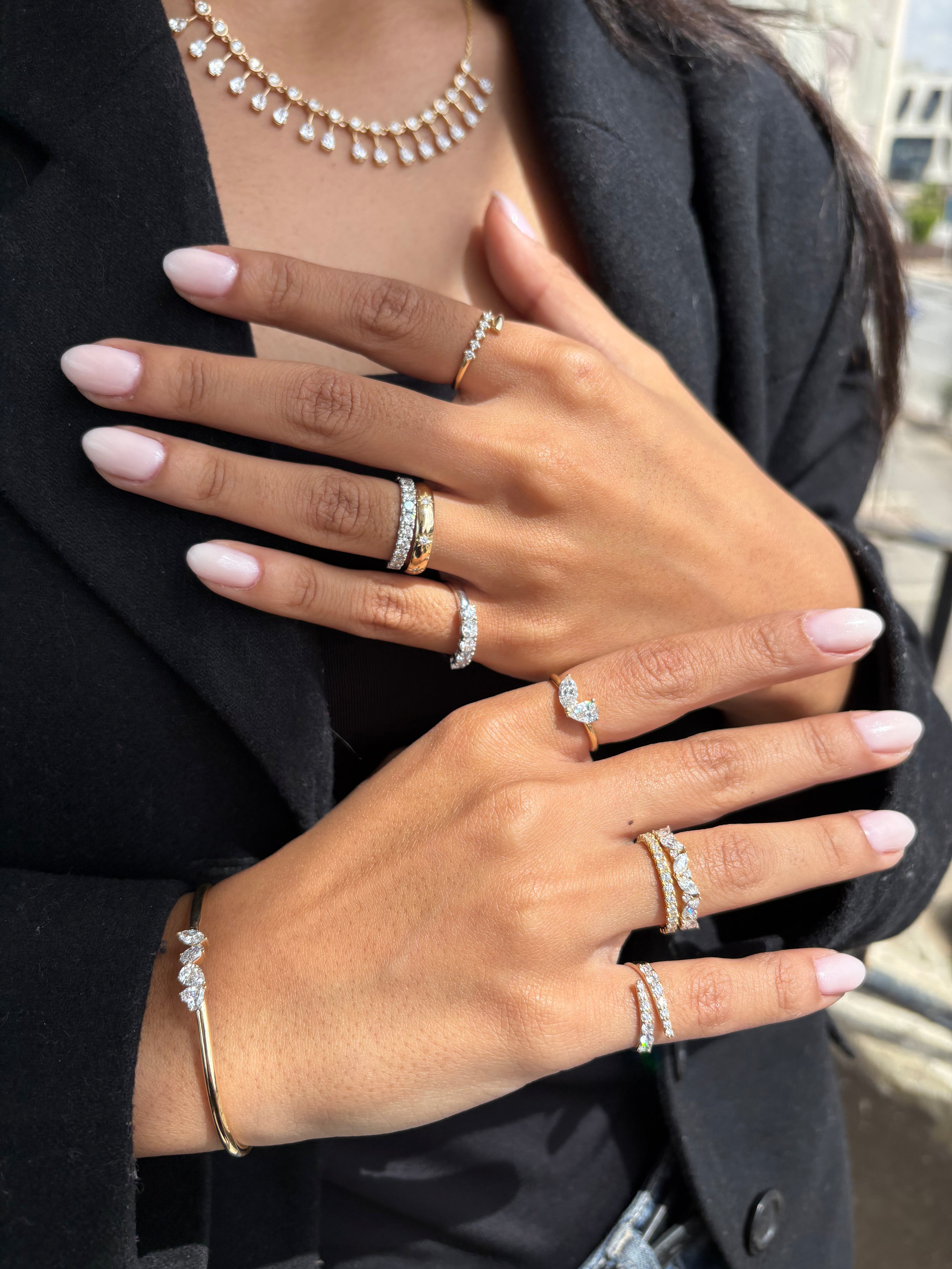Toi et Moi Ring - Lab Diamond