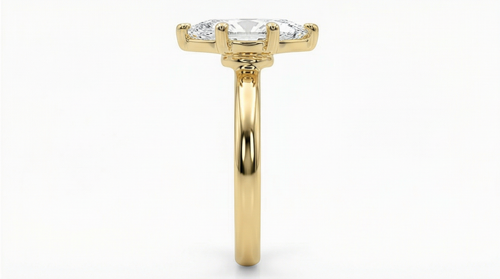 The Marquise - Moissanite