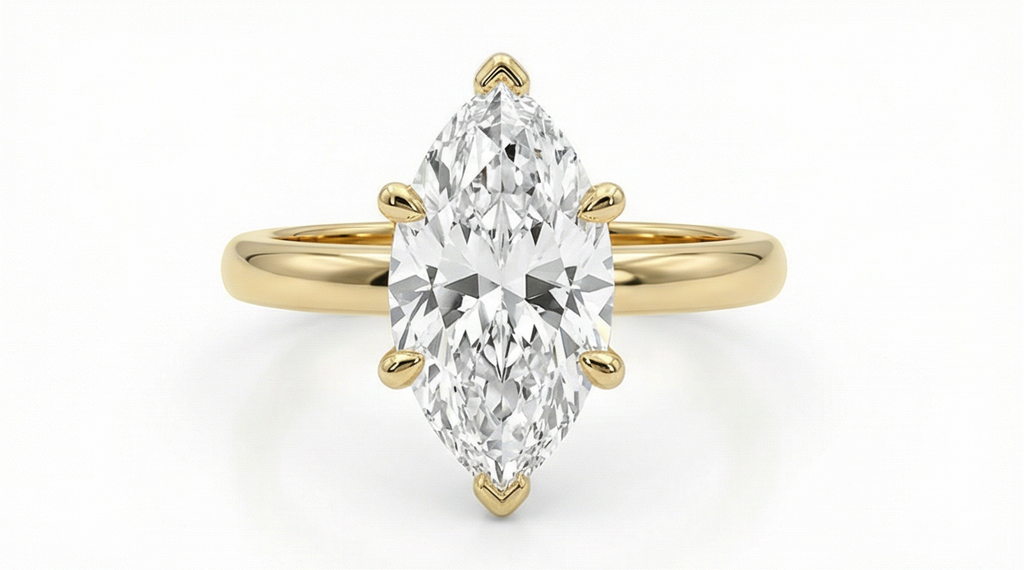 The Marquise - Moissanite