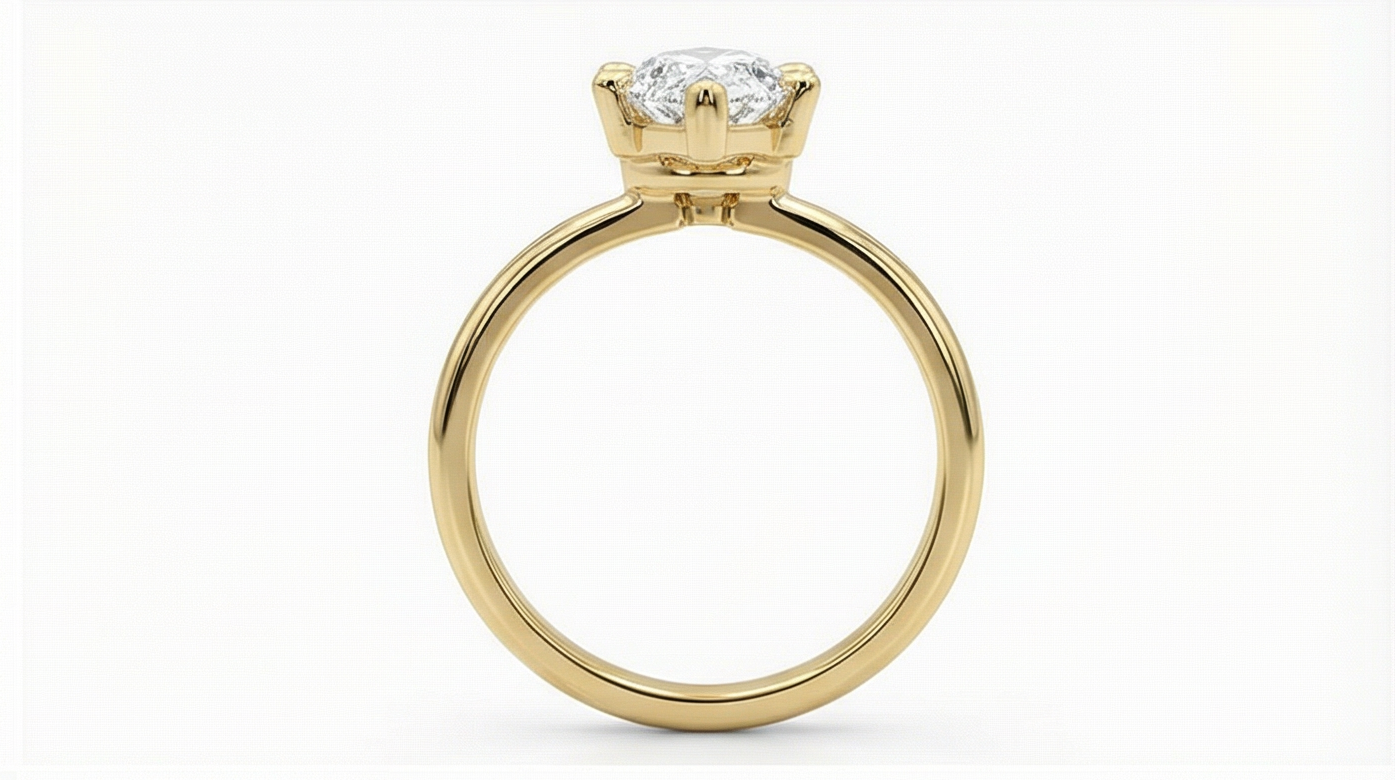 The Marquise - Moissanite