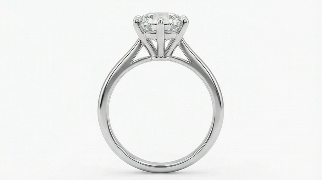 The Classic - Round Solitaire - Moissanite