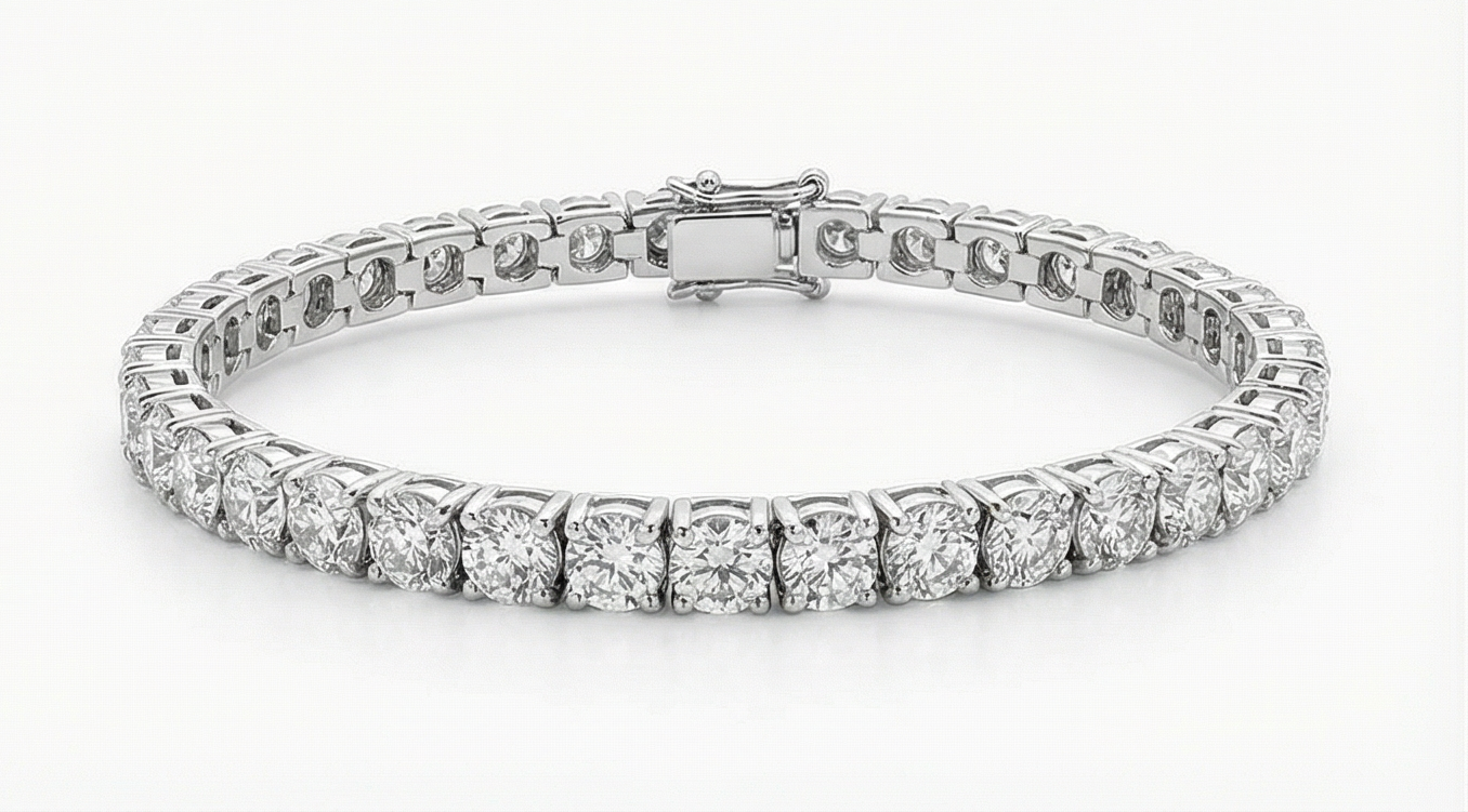 The Classic Tennis - Moissanite